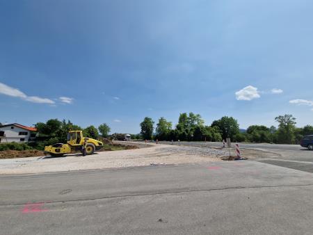 Gradnja krožišča Gradišče