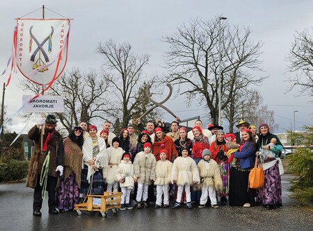 Pust Javorje - škoromati